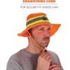 Ergodyne Ranger Hat,Hi-Vis Orange,L-XL 23258