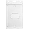 Sicurix Badge Holder,Pouch,2 7-8 inH,PK25 BAU 68140
