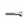 Grade 8, 7/8"-9 Hex Head Cap Screw, Black Oxide Steel, 4 in L, 5 PK