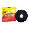 Rubber Electrical Tape, 130C, Scotch, 1 in W x 30 ft L, 30 mil thick, Black