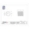 Tanged Helical Insert, Free-Running, 1-2"-20 Thrd Sz, 18-8 Stainless Steel, 6 PK  R1191-8
