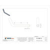 Bent Hitch Pin, 5-8 in Dia, 6 in Usable L, Steel, 1 PK  U39667.062.0400