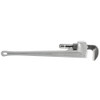 12" Aluminum Straight Pipe Wrench, Serrated, Tether Capable, 2" Jaw Capacity  47057