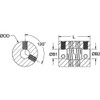 Ruland MotionControl Couplng,SetScrew,10mmx10mm PSMR25-10-10-A