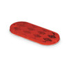 Grote Reflector, Stick-On, Red, Oval 41032