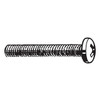 #6-32 x 2 in Phillips Pan Machine Screw, Zinc Plated Steel, 100 PK