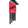 Eklind 13-Piece Hex Key Set, Ball-Hex-L Shape, SAE Fractional Inch 13213