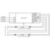 Advance 117 to 120 Watts, 2 Lamps, Electronic Ballast ICN-2S54-T