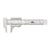 General Tools Vernier Caliper,4 In,SS,1/16,1/32 Grad 729