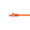 Monoprice Patch Cord,Cat 6,Booted,Orange,3.0 ft. 3413