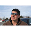 Genesis XC, Safety Glasses, Anti-Scratch, Clear Lens, Black Frame, Half-Frame  S3300