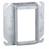 Raco Mud Ring, 1 Gang, Galvanized Zinc, Square Box Type 774