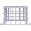 Wire Cage, Steel, Surface Mount, 13 1-2 in W x 4 in H x 5 in D, White  STI-9703