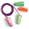 SparkPlugs Disposable Uncorded Ear Plugs, Bullet Shape, NRR 33 dB, Multi-Color, 200 Pairs