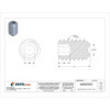 Manufacturer Varies Socket Set Screw,Cup,8-32x1-4,PK100 U51260.016.0025