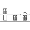 E-Z Lok Press Insert, Brass, 50 PK 170-006-BR-PK50