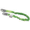 Manyard(TM) II Shock Absorbing Lanyard, 6 ft. Length, Snap Hook, Steel, 1 Leg(s)  216M-Z7/6FTGN