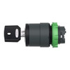 Schneider Electric Non-Illum Selector Swtch,22mm,2 Pos,Keyd ZB5AG4
