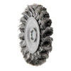 Weiler Twist Wire Wheel Wire Brush, Arbor, 3" 94101