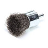 Weiler Crimped Wire End Wire Brush, Steel, 1" 90188