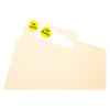 Laser-Inkjet Label, 3-4 in Label W, 3-4 in Label H, 24 Labels per Sheet Yellow  727825462