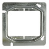 Raco Mud Ring, 2 Gangs, Galvanized Zinc, Square Box Type 841