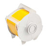 Brady Label Tape Cartridge, Yellow, Labels/Roll: Continuous 113116