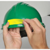 Accuform Hard Hat Label,1 In. H,4 In. W,PK16, LHR104GNYL LHR104GNYL