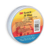 Vinyl Electrical Tape, 35, Scotch, 3/4 in W x 66 ft L, 7 mil thick, Blue, 1 Pack