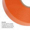 Vinyl Electrical Tape, 35, Scotch, 3-4 in W x 66 ft L, 7 mil thick, Orange  10869