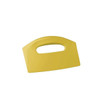 Remco Bench Scraper,Poly,Yellow,8 1/2 x 5 In 69606