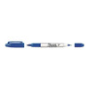Sharpie Permanent Marker, Blue, Twin Tip, 12 PK 32003