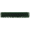 Vikan 12 in Sweep Face Broom Head, Stiff, Synthetic, Green 31662
