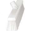 24 in Sweep Face Broom Head, Soft-Stiff Combination, Synthetic, White  31945