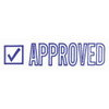 Accu-Stamp2 Microban Message Stamp, Approved, 3-8" 038840