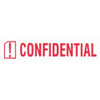 Accu-Stamp2 Microban Message Stamp,Confidential,3-8" 038839