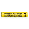 Brady Pipe Mkr,Domestic Hot Water,2-1/2to3-7/8, 4051-C 4051-C