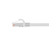 Monoprice Patch Cord,Cat 6,Flexboot,White,14 ft. 9825