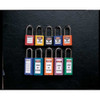 Zenex Thermoplastic Safety Padlock, 1-1-2 in Wide with 1-1-2 in Shackle, Blue  410BLU