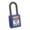 Lockout Padlock, Keyed Different, Thermoplastic, Green, 1 1-2 in Shackle Height  406GRN