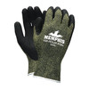 Cut-Resistant Coated Gloves, Cut Level A4 ,Dipped ,Latex ,Smooth ,L 1 PR