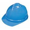 Hard Hat, V-Gard 500, Polyethylene, 6 Point Ratchet, Type 1, Class C, Blue  10034028