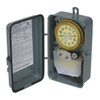 Intermatic Electromechanical Timer,24 hr,SPDT,Metal T1975R
