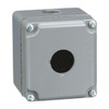 Schneider Electric PushButtonEnclosure,30mm,1Hole,Alum 9001KY1