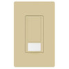 Lutron Vacancy Sensor,PIR,900 sq ft,Ivory MS-VPS2-IV
