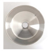 Replacement Wash Bowl, Stainless Steel, Silver, For Use With, Eyewash