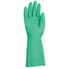 Chemical Resistant Gloves, Nitrile, 13 in L, 11 mil, Green, XL, 12 PK  5310E