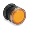 Schneider Electric Flush Push Button, Orange, No Lamp, 22mm ZB5AW353