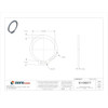 Rotor Clip External Retaining Ring, Steel, Zinc Yellow Finish, 50 PK SH-100ST ZD