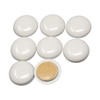 Master Caster Furniture Glide, Self-Stick, Round, 3/4, PK8 87001